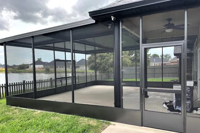 aluminum screen patio