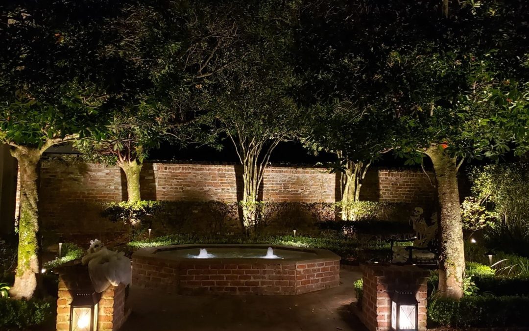 landscape lighting service in New Orleans