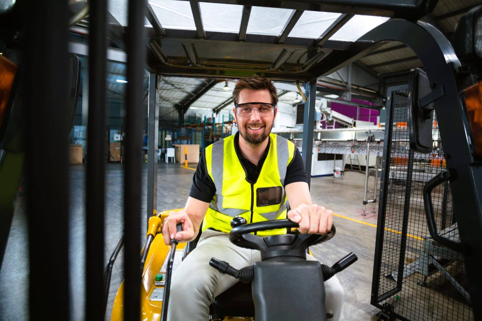 Industrial Real Estate Activity Signals Growth Across Greater New Orleans man-operating-forklift-in-a-warehouse-setting